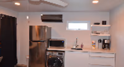 Equipped Kitchen at Modern Studio Domus