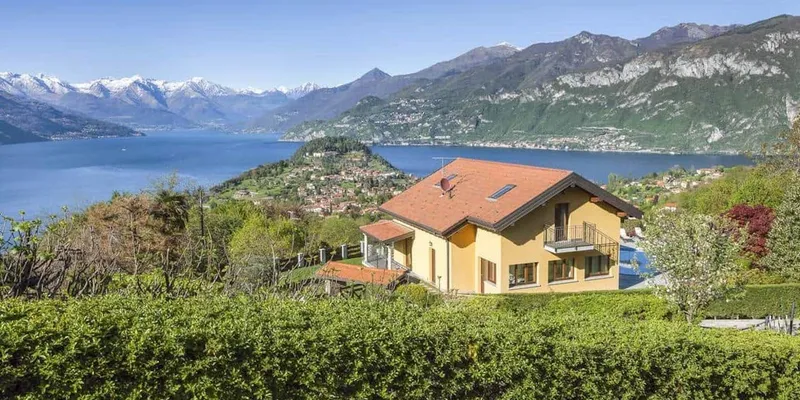 INCREDIBLE VIEW OF LAKE COMO AND THE MAJESTIC ALPS
