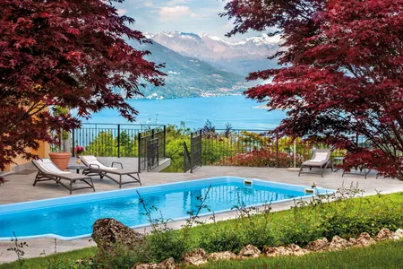 INCREDIBLE VIEW OF LAKE COMO AND THE MAJESTIC ALPS