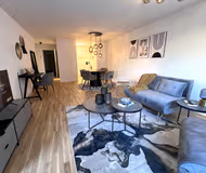 Living area - 1 bed apartment