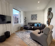 Senior 1-bedroom apartment with balcony