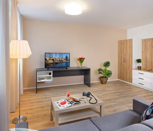 Living area - 2 bed apartment