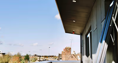 Large Balcony At Eden House Penthouse