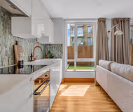 Equipped Kitchen at Canary Gateway at Limehouse by MySquare