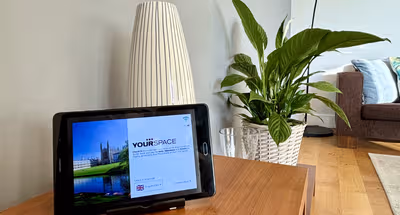 Spacious Living Area At The Hamilton's Penthouse 2 Bedroom 2 Bathroom