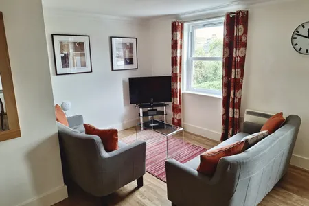 Living Area at Manor House Duplex 2 Bedroom 2 Bathroom