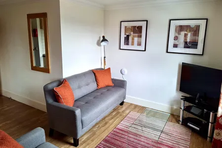 Living Area at Manor House Duplex 2 Bedroom 2 Bathroom