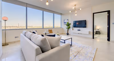 17th Street 1BR Serviced Apartment, DIFC