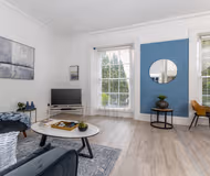 Living space - 1 bed apartment