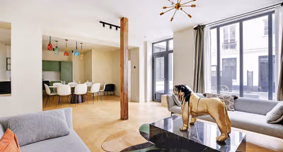 Incredible Duplex in Saint-Germain With Private Movie Theatre and Gym