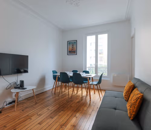 Near Parc Mont Souris; 56sqmt for 6-guests