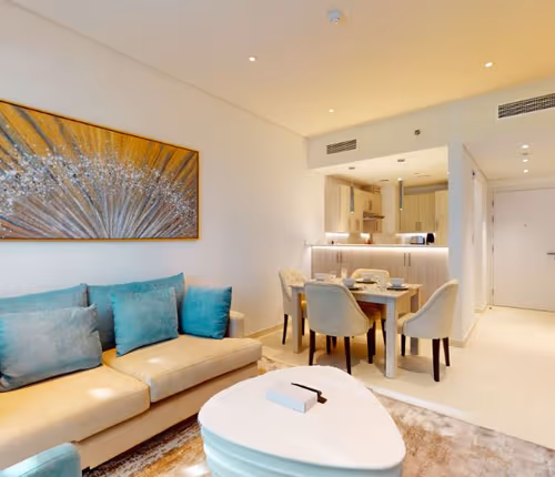 Palm Jumeirah Rd 2BR Serviced Apartment