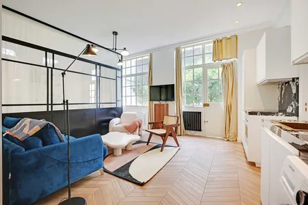 Living Room with Sofa Bed
