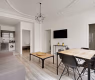 Stylish Apartment on Rue du Faubourg Poissonnière, Vibrant Paris