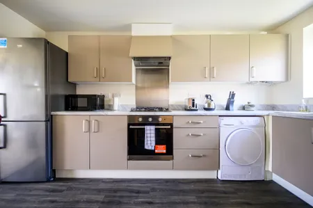 Fully equipped kitchen at Wykebeck Mount