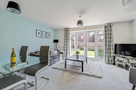 Bright living room at Aspinal Road
