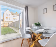 Dining space at 8 King Alfred Way