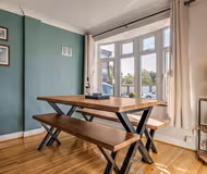 Dining space at 23 Bents Close