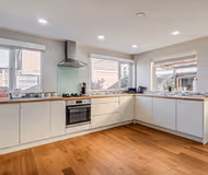 Fully equipped kitchen at 23 Bents Close