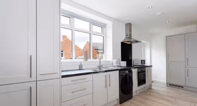 Fully equipped kitchen at 48 Belvedere Road