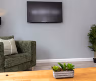 Bright living room at 48 Belvedere Road