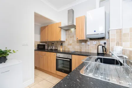 Fully equipped kitchen at 55 Barron Street