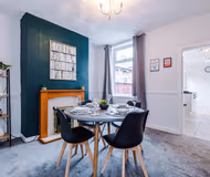 Dining space at 56 Oxford