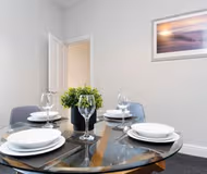 Dining space at 35 Greenwell Street