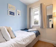 Single bed bedroom at Milburn Crescent