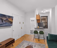 living space at Upper East Side apartment