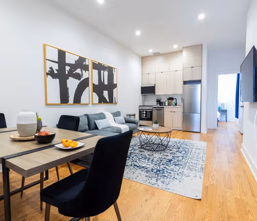 Living space - 2 bed apartment