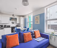 Living area at 1 Thomas Street