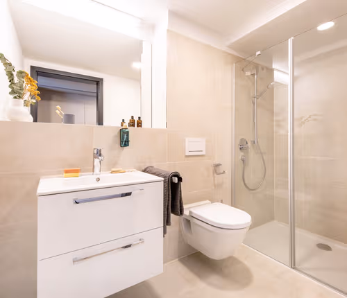 Bathroom at Böblingen Studio