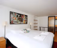 Champs Elysées | Hausmann 2 BR | Fireplace