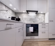 Fully equipped kitchen in 1 bed at Hönggerstrasse Serviced Apartment