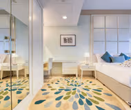 Elegant 3 BR In Signature Tower, Downtown