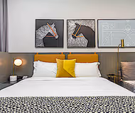 Canal & City View Studio Apartment