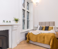 Luxury bedroom at Molyneaux House