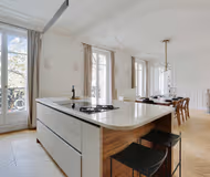 Luxury apartment with balcony