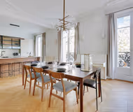 Luxury apartment with balcony