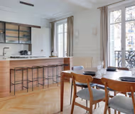 Luxury apartment with balcony