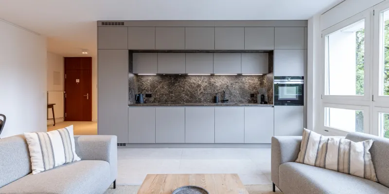Magnificent rooftop 2-Bedroom flat with large balcony