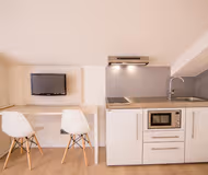 Stylish 25m² Attic Studios with Private Terrace