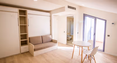 Stylish 25m² Attic Studios with Private Terrace