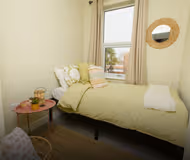 Bedroom at Stunning 2 Bedroom Home | Free Parking and Wifi