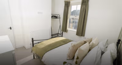 Bedroom at Stunning 2 Bedroom Home | Free Parking and Wifi