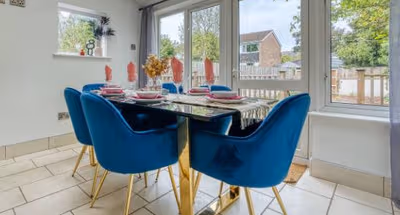 Dining space at 11 Thyra Grove