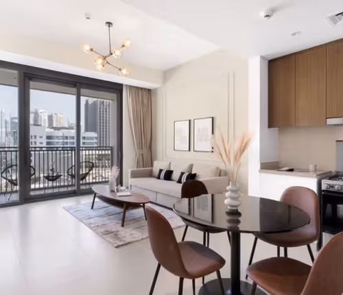 Comfy One Bedroom Apartment in 5242 Emmar