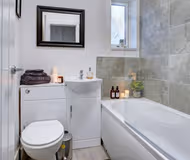Bathroom at 101 Melrose Street