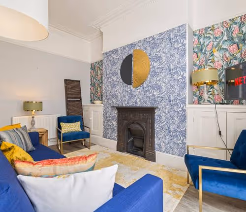 Living room at 2 Sussex Place